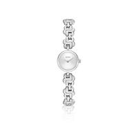 BOSS Double B Dressy Uhr aus Edelstahl mit Monogramm-Armband - Style DOUBLE B DRESSY, 58858260 Silberfarben ONESI