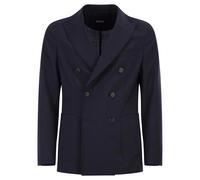 Boss - Double-Breasted Blazer In Virgin Wool - Größe 50 - schwarz