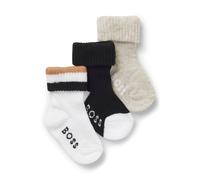 BOSS Dreier-Pack Baby-Socken aus elastischem Baumwoll-Mix - Style J52596/09B15, J52596 Schwarz 19