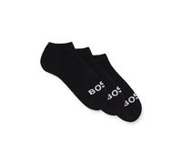 Sneakersocken BOSS "3P AS Logo CC W" Gr. 39-42, schwarz (black 001) Damen Socken (21991036-39) black 001