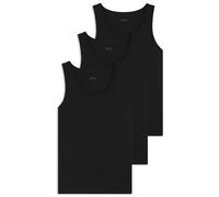 BOSS Dreier-Pack Unterhemden aus Baumwolle mit Logo-Stickerei - Style Tank Top 3P Classic, 50475278 Schwarz M