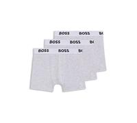 BOSS Dreierpack Boxershorts aus Stretch-Baumwolle für Kinder - Style J52663/A3204A, J52663 Hellgrau 114