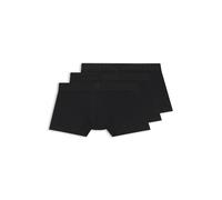 BOSS Dreierpack Boxershorts aus Stretch-Baumwolle in Geschenkbox - Style Trunk 3P Logo Trio G, 50567789 Schwarz XXL