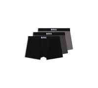 BOSS One Graphic Boxershorts schwarz grau weiß (3 Stück) - S