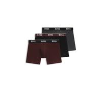 BOSS Dreierpack Boxershorts aus Stretch-Baumwolle - Style BoxerBr 3P Power, 50554694 Assorted-Pre-Pack S