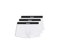 Hugo Boss Trunk Boxershorts One 10272529, 3er Pack, L Weiß