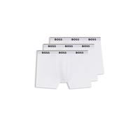 BOSS Herren Brief 3p Co/EL Boxershorts, New - White100, L EU