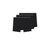BOSS Dreierpack eng anliegende Boxershorts aus Bambus-Mix - Style BoxerBr 3P Bamboo, 50534503 Schwarz / Grau / Blau M