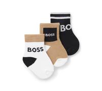 BOSS Dreierpack Kindersocken aus Baumwoll-Mix - Style J53146/09B15, J53146 mehrfarbig 23