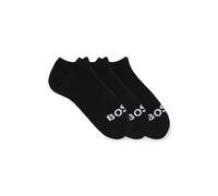 Sneakersocken BOSS "3P AS Logo CC W" Gr. 35-38, schwarz (black 001) Damen Socken (21991036-35) black 001