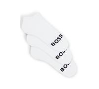 Sneakersocken BOSS "3P AS Logo CC W" Gr. 39-42, weiß (white 100) Damen Socken (97263768-39) white 100
