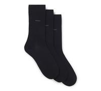 Hugo Boss Socken 3er-Pack mittelhohe Stretch-Socken Style 3P RS Uni CC Dunkelblau 47-50
