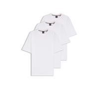 BOSS Dreierpack T-Shirts aus Baumwolle mit Rundhalsausschnitt - Style H-Taut Multipack, 50558536 Weiß L