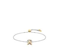 BOSS Dreifarbiges Armband im Knoten-Design - Style HARMONIE, HB1580772 Silberfarben ONESI