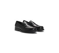BOSS Dressletic-Pennyloafer aus Leder - Style Dressletic_Loaf_bupe, 50536695 Schwarz 43