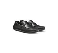 BOSS Driver-Schuhe aus Nappaleder mit Logo-Hardware - Style Noel_Mocc_ltfhw, 50548100 Schwarz 40