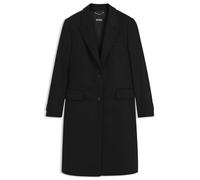 BOSS Einreihiger eleganter Mantel aus Wolle - Style Classin1, 50574982 Schwarz 42