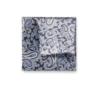 BOSS Einstecktuch aus reiner Seide mit Paisley-Print - Style H-POCKET SQ-222, 50582856 Blau gemustert ONESI