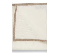 BOSS Einstecktuch aus Seide mit Jacquard-Struktur - Style L-PKTS KNIT CM35-254, 50561378 Weiß ONESI