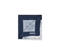 BOSS Einstecktuch aus Seide mit Print - Style H-POCKET SQ-222, 50556260 Blau gemustert ONESI