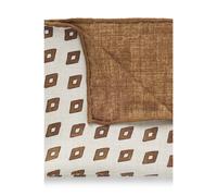 BOSS Einstecktuch aus Seide mit Print - Style L-POCKET SQ CM35 253, 50566381 Braun gemustert ONESI