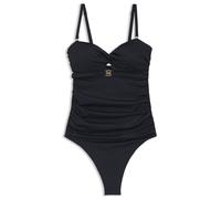 BOSS Einteiliger Badeanzug mit Double-B-Monogramm - Style SWIMSUIT_DOUBLE B, 50566541 Dunkelblau L