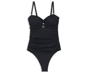 BOSS Einteiliger Badeanzug mit Double-B-Monogramm - Style SWIMSUIT_DOUBLE B, 50566541 Dunkelblau L