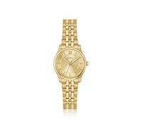BOSS Elegante goldfarbene Uhr mit Zifferblatt im Sonnenschliff - Style GRACEFUL MINA, 58733271 Goldfarben ONESI