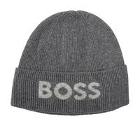 Hugo Boss Strickmütze Elios Grau