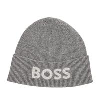 Hugo Boss Strickmütze Elios Grau
