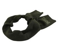 BOSS Elios Knitted Scarf Open Green