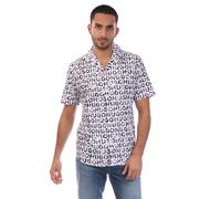 Boss - "Ellino" Hemd für Herren, kurzärmlig (Violett) 2XL