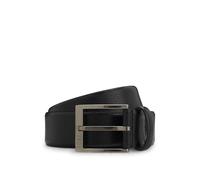 Ledergürtel BOSS "Elloy Sz35", Damen, Gr. 115, schwarz (schwarz 001), Leder, unifarben, casual, Gürtel, aus fein genarbtem italienischen Leder (87433801-115) schwarz 001
