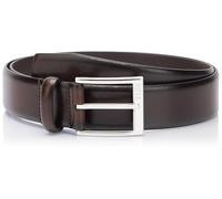 BOSS Elloy Sz35 Leather Belt W95 Dark Brown
