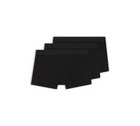 BOSS Eng anliegende Boxershorts aus Stretch-Baumwolle im Dreier-Pack - Style Trunk 3P Logo Trio G, 50546745 Schwarz XL