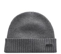 BOSS Gerippte Mütze aus Schurwolle - Style Fati, 50495306 Grau ONESI