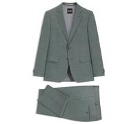 BOSS Fein gemusterter Slim-Fit Zweiteiler aus Stretch-Gewebe - Style H-Huge-2Pcs-253, 50557252 Grün 106