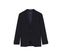 BOSS Fein gemustertes Regular-Fit Jackett aus Stretch-Gewebe - Style H-Jasper-MM-C-224, 50481425 Dunkelblau 27