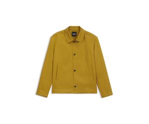 BOSS Fein gemustertes Regular-Fit Sakko - Style C-Carper-BTN-263, 50567563 Gelb 56