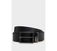 BOSS Wendegürtel aus glattem und strukturiertem italienischem Leder - Style Felix_Or35_ps, 50541150 Schwarz ONESI