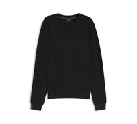 Strickpullover BOSS GREEN "KN Momentum-X CN", Herren, Gr. XXL, schwarz001, Strick, Obermaterial: 48% Polyester, 39% Schurwolle, 11% Polyamid, 2% Elasthan, unifarben, regular fit normal, Rundhals, Bünd