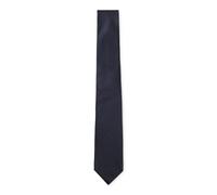 BOSS Fischgrät-Jacquard-Krawatte aus reiner italienischer Seide - Style L-TIE CM 7,5 - 223, 50571795 Dunkelblau ONESI