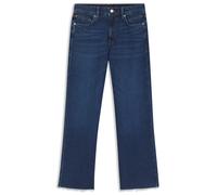 BOSS Flared-Fit Jeans aus dunkelblauem Stretch-Denim - Style C_ANGELA MR, 50564436 Dunkelblau 28/29