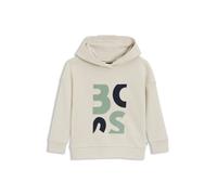 BOSS Fleece-Hoodie für Kinder mit grafischem Logo - Style J52972/21C04A, J52972 Hellbeige 126