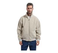 BOSS Sweatshirt aus Teddy-Fleece mit Reißverschluss und Logo-Stickerei - Style SW_Teddy FZ, 50569780 Hellbeige S