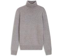 BOSS Rollkragenpullover aus Schurwolle in Mouliné-Strick - Style C-Floriano, 50570653 Hellgrau XXL