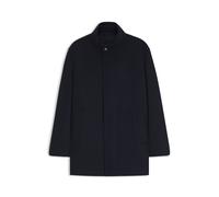 BOSS Formeller Mantel aus italienischem Gewebe mit Stehkragen - Style H-Coxtan-Bib-264, 50571529 Dunkelblau 56