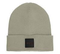 BOSS Mütze aus Woll-Mix Modell 'FOXXY' in Beige, Größe 1