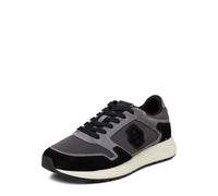 BOSS Herren Sneaker mit Leder VINSTON_RUNN, anthrazit, Gr. 42EU