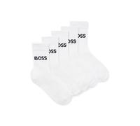 BOSS Fünfer-Pack Kids-Logo-Socken - Style J52638/10P35, J52638 Weiß 27